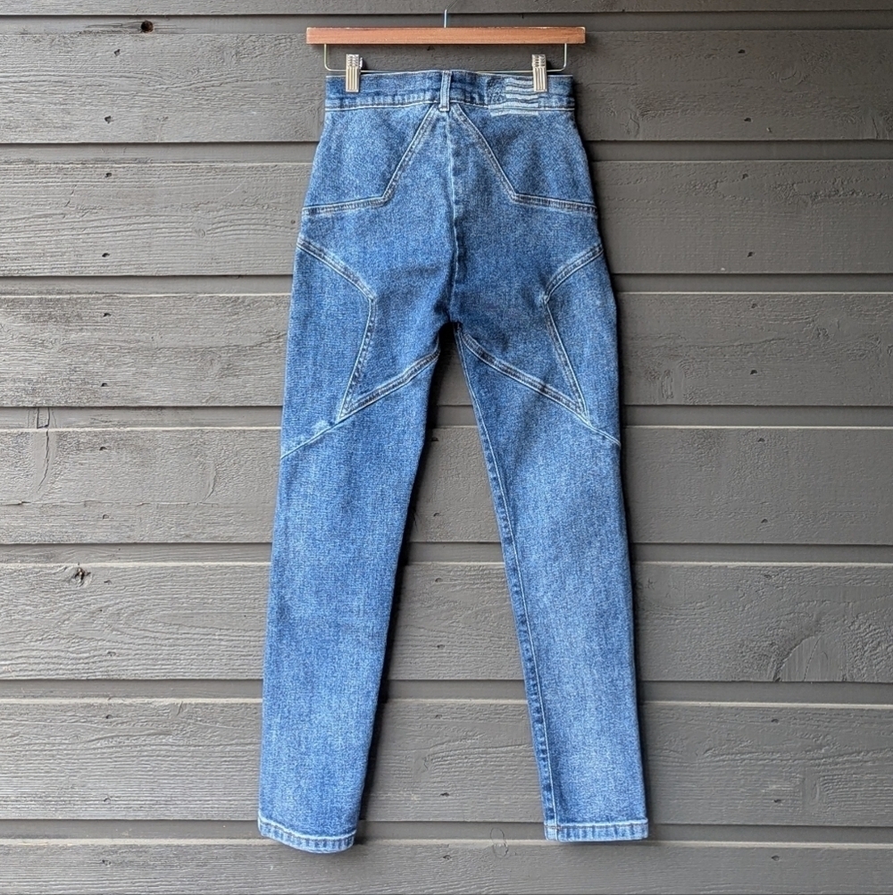 Revice Venus Crops Jeans Size 26 Skinny Star Butt